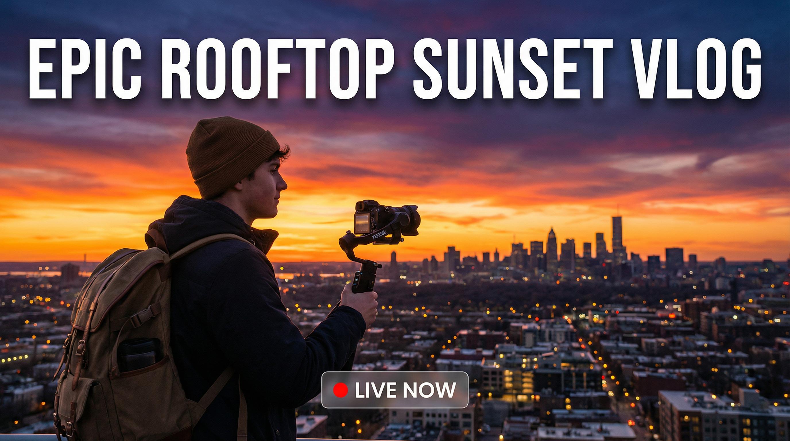 国产视频城市日落旅行视频